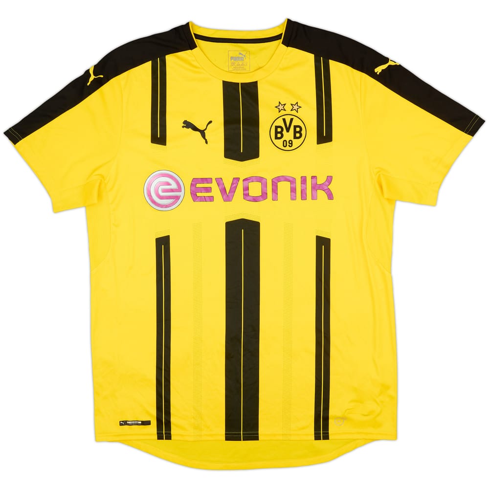 2016-17 Borussia Dortmund Home Shirt - 8/10 - (XL)