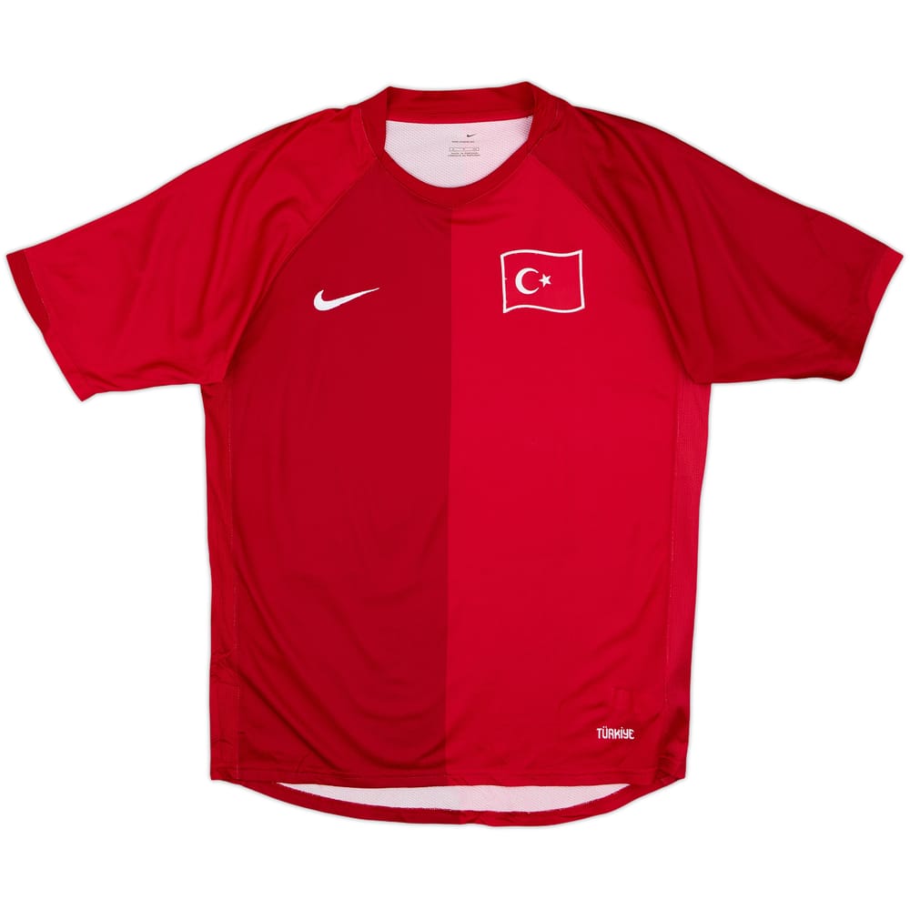 2006-08 Turkey Home Shirt - 8/10 - (S)