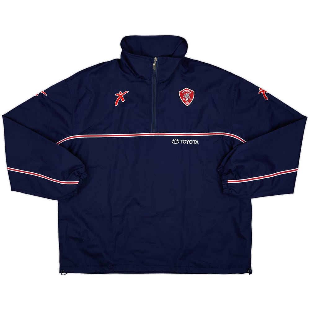 2003-04 Perugia Galex 1/4 Zip Drill Top - 8/10 - (XXL)