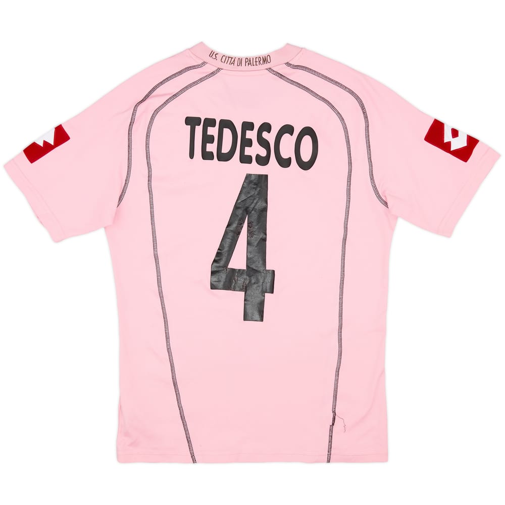 2005-06 Palermo Home Shirt Tedesco #4 - 5/10 - (S)