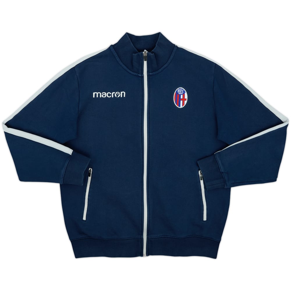 2018-19 Bologna Macron Track Jacket - 8/10 - (XL)