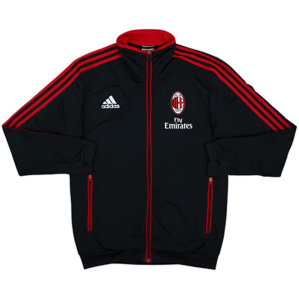 2012-13 AC Milan adidas Track Jacket - 8/10 - (S)