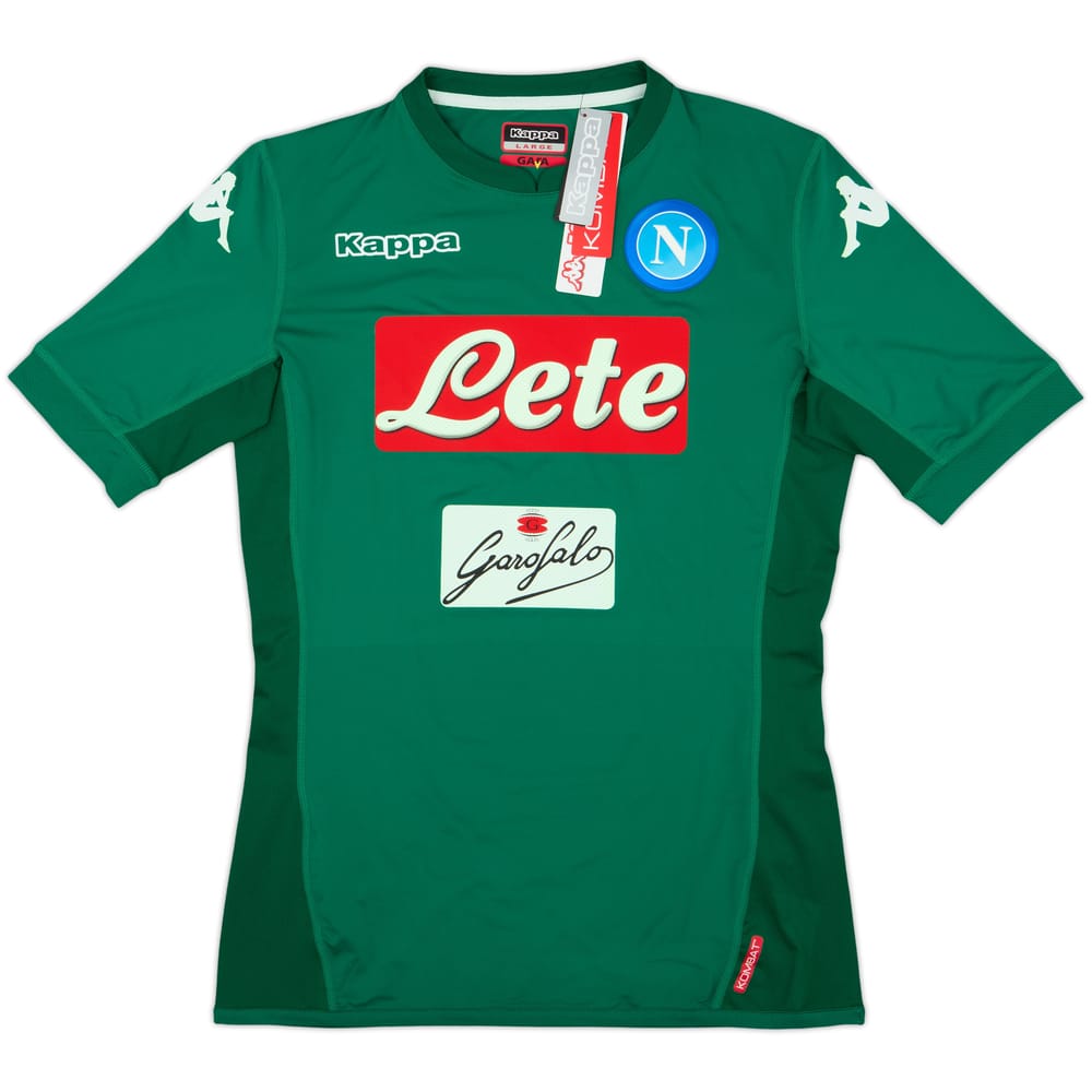 2017-18 Napoli European GK S/S Shirt (L)