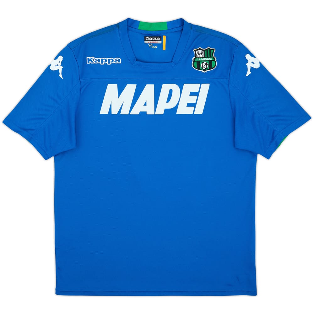 2015-16 Sassuolo Kappa Player Issue Training Shirt #1 - 6/10 - (XL)