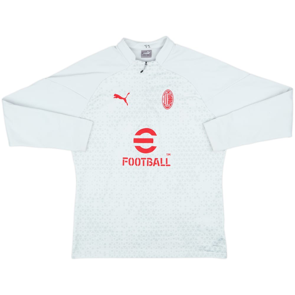 2023-24 AC Milan Puma 1/4 Zip Drill Top - 6/10 - (L)