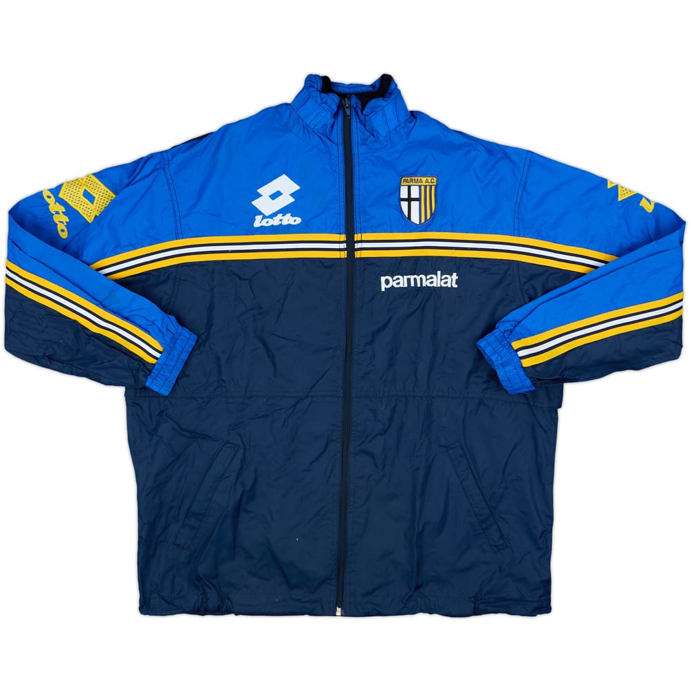 1998-99 Parma Lotto Hooded Rain Jacket - 5/10 - (S)