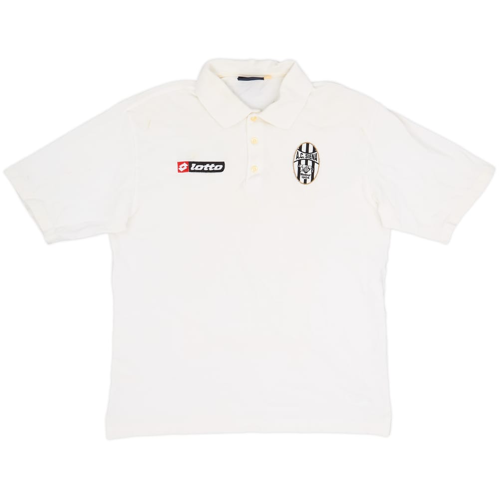 2001-02 AC Siena Lotto Polo Shirt - 6/10 - (XL)