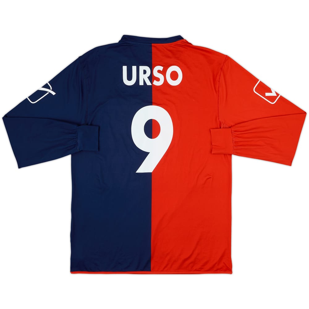 2013-14 Gubbio Home L/S Shirt Urso #9 - 9/10 - (XL)