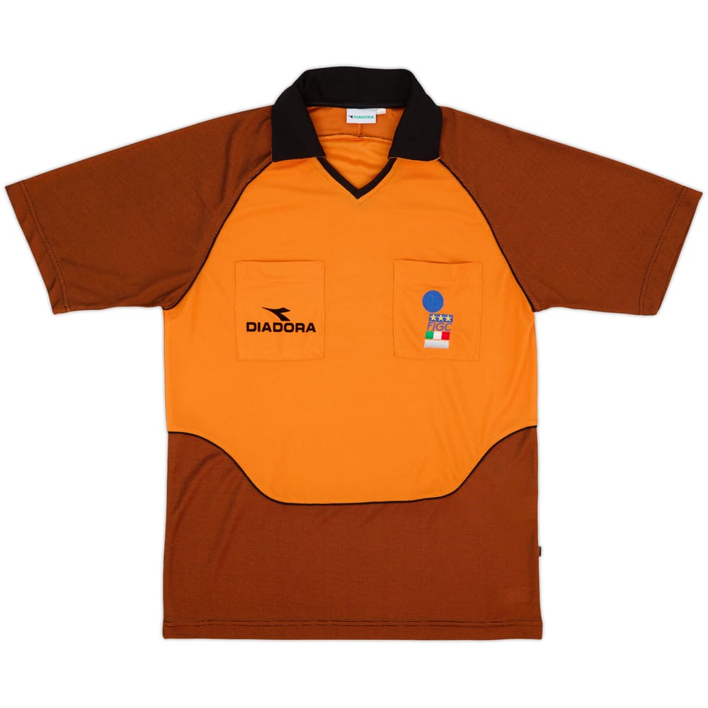 1990s Italy FIGC Diadora Referee Shirt - 7/10 - (L)