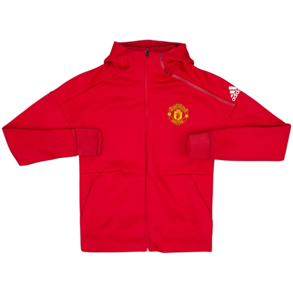 2016-17 Manchester United Nike Hooded Track Jacket - 7/10 - (S)