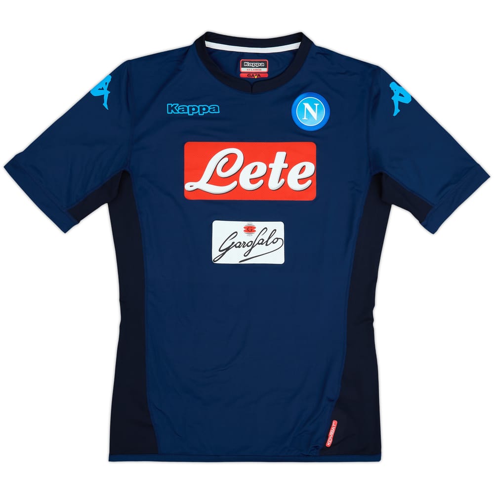 2017-19 Napoli Authentic Third Shirt - 10/10 - (XXL)