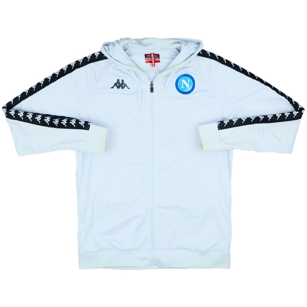2018-19 Napoli Kappa Hooded Track Jacket - 4/10 - (XXL)