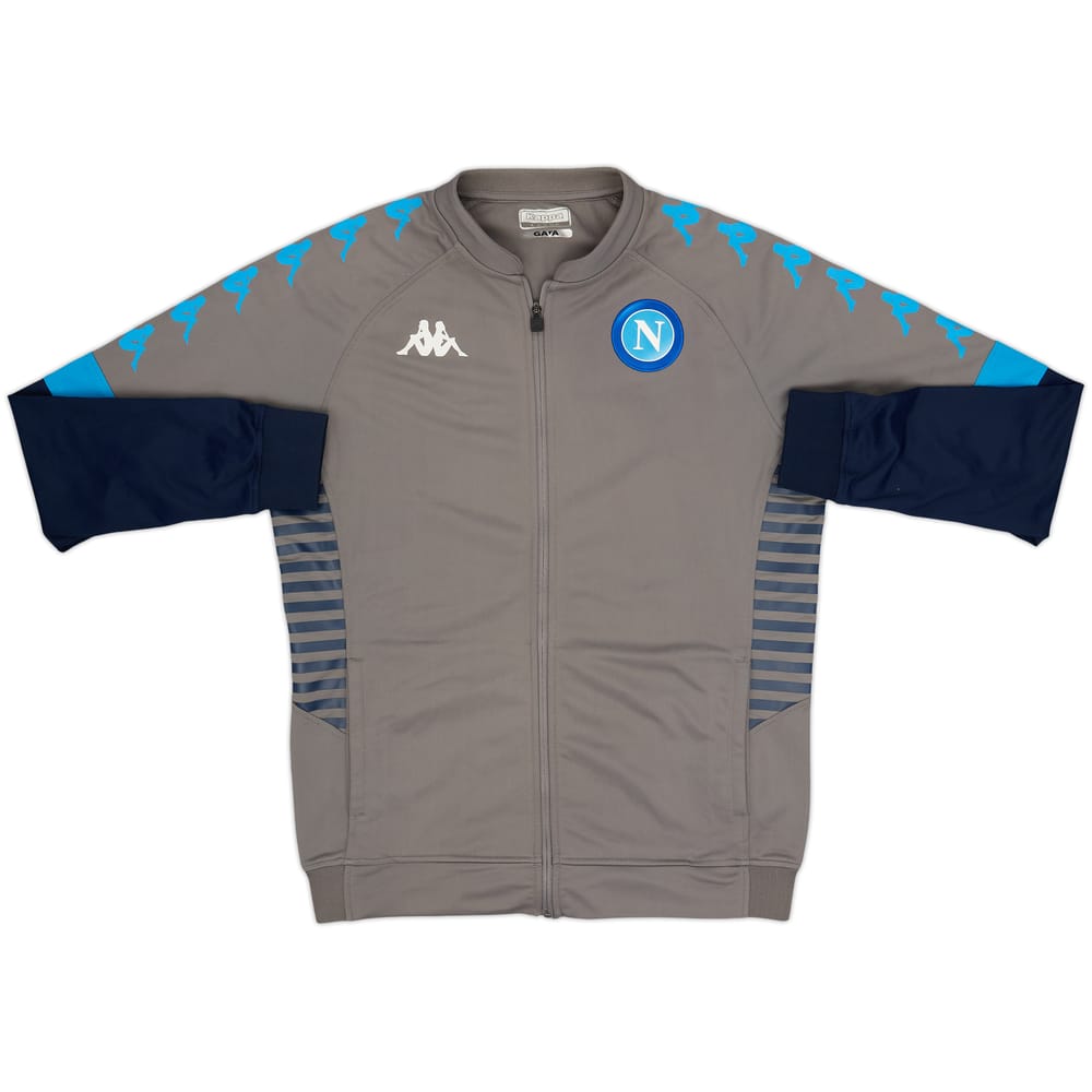 2020-21 Napoli Kappa Track Jacket - 8/10 - (L)