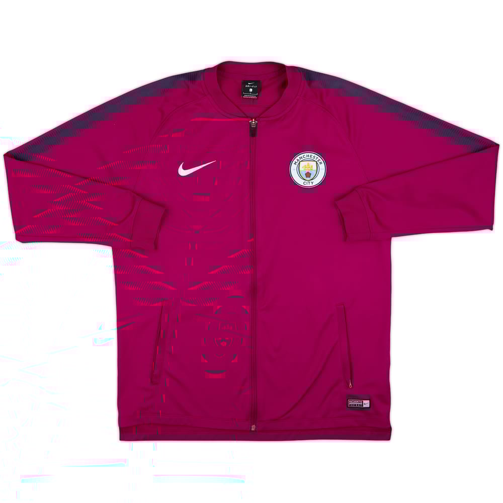 2017-18 Manchester City Nike Track Jacket - 8/10 - (L)