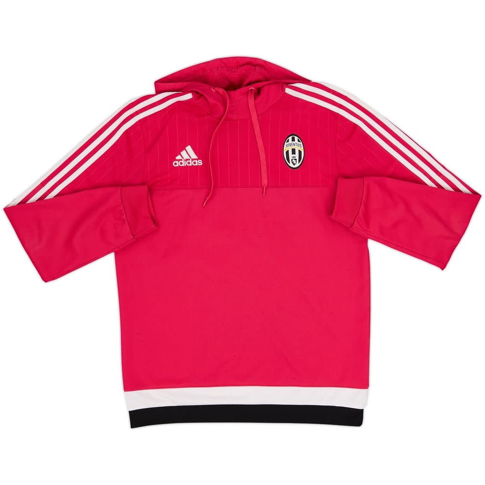 2015-16 Juventus adidas Hooded Top - 7/10 - (S)