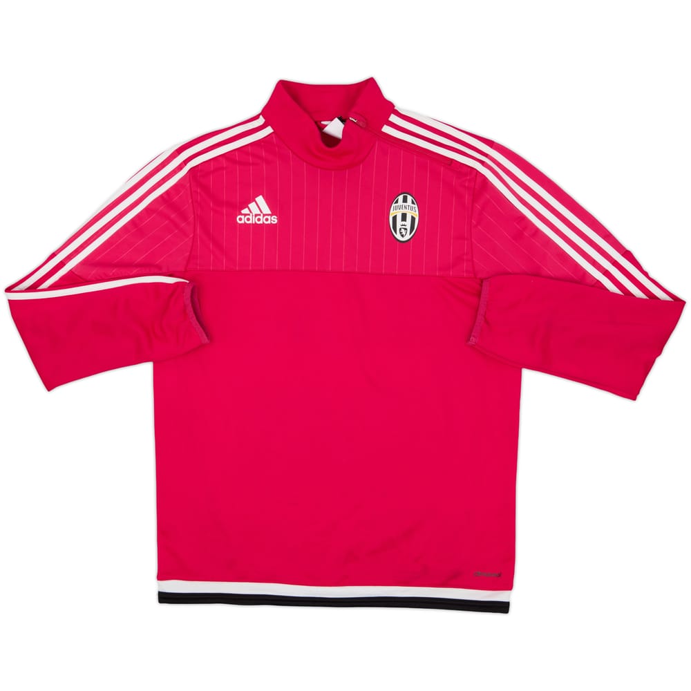 2015-16 Juventus adidas 1/4 Zip Drill Top - 8/10 - (M)