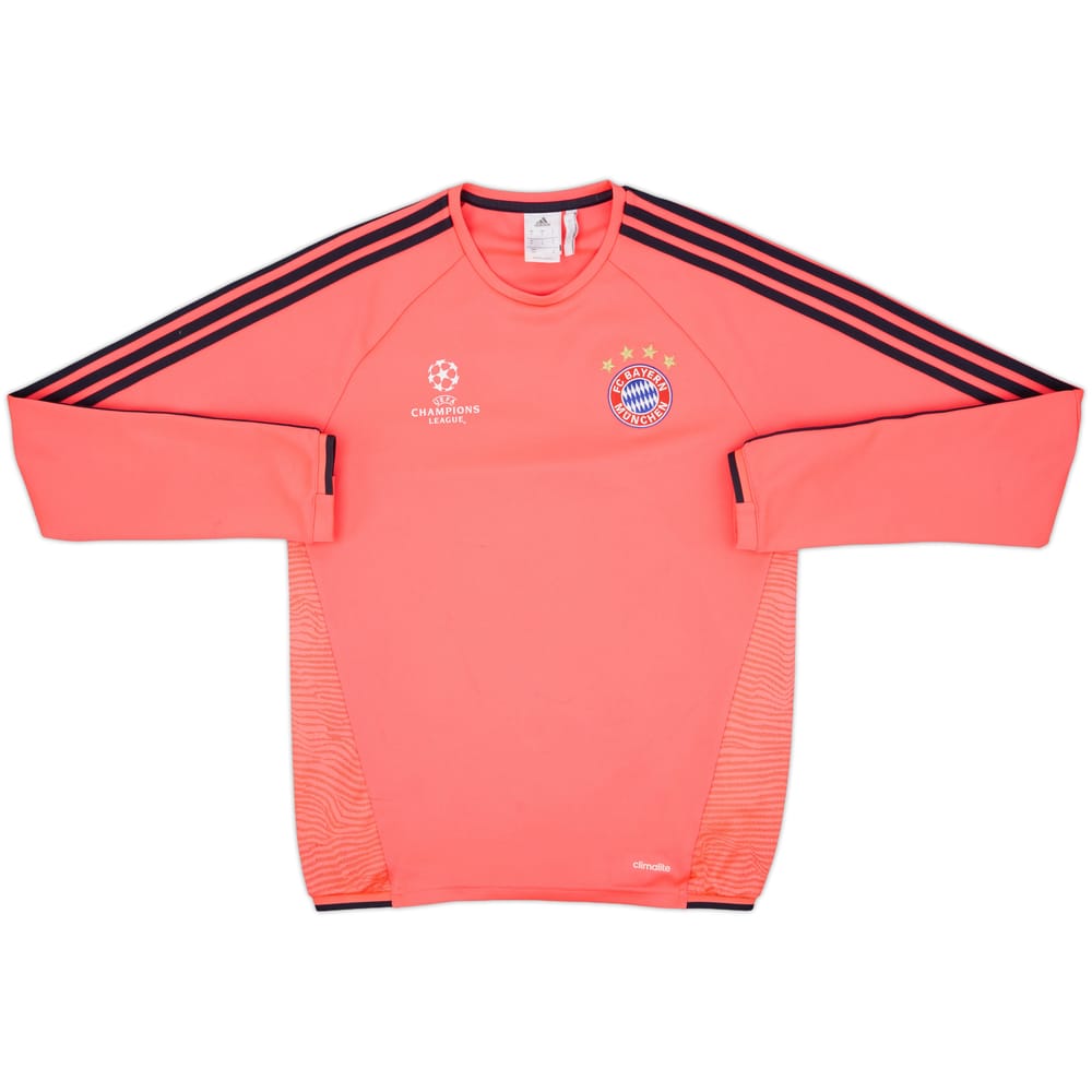 2015-16 Bayern Munich CL adidas Sweat Top - 6/10 - (S)