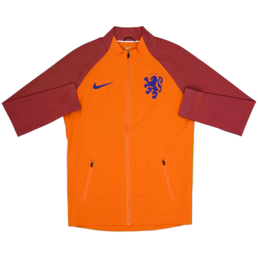 2016-18 Netherlands Player Issue Nike Track Jacket - 7/10 - (S)
