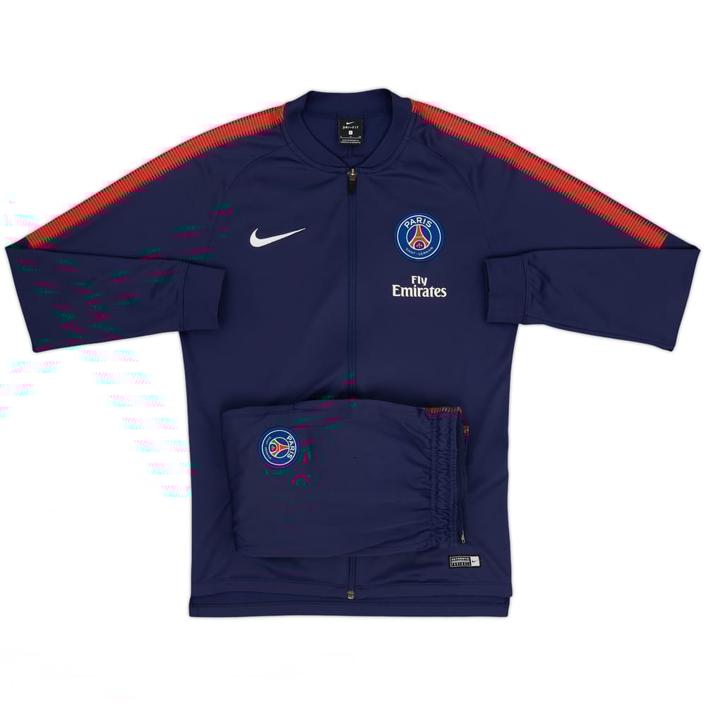 2017-18 Paris Saint-Germain Nike Tracksuit - 7/10 - (S)