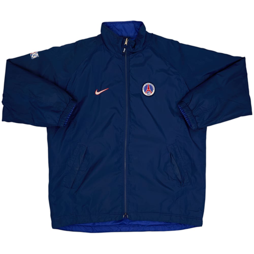1998-99 Paris Saint-Germain Nike Reversible Padded Bench Coat - 6/10 - (XL)