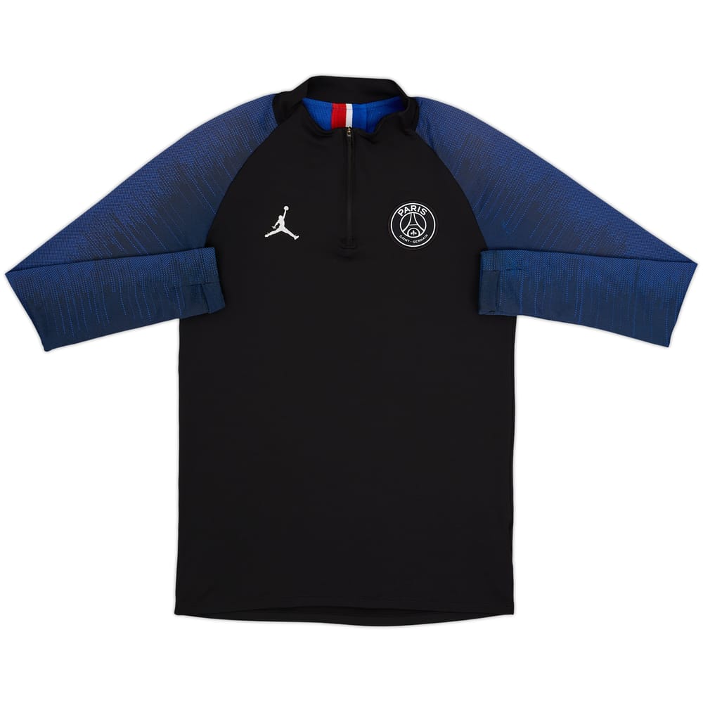2020-21 Paris Saint-Germain Jordan 1/4 Zip Drill Top - 8/10 - (S)