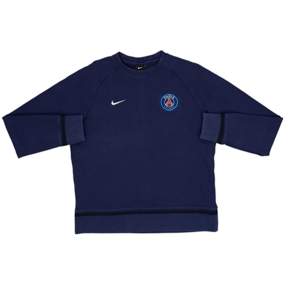 2015-16 Paris Saint-Germain Nike Sweat Top - 8/10 - (M)