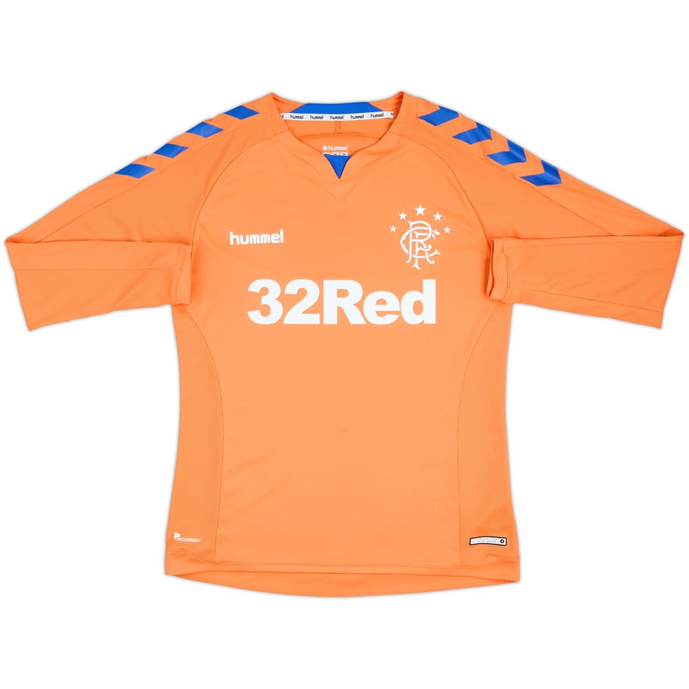 2018-19 Rangers Third L/S Shirt - 9/10 - (M)