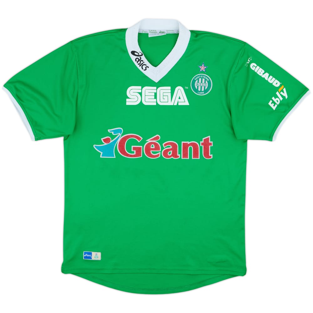 1999-00 Saint Etienne Home Shirt - 8/10 - (M)