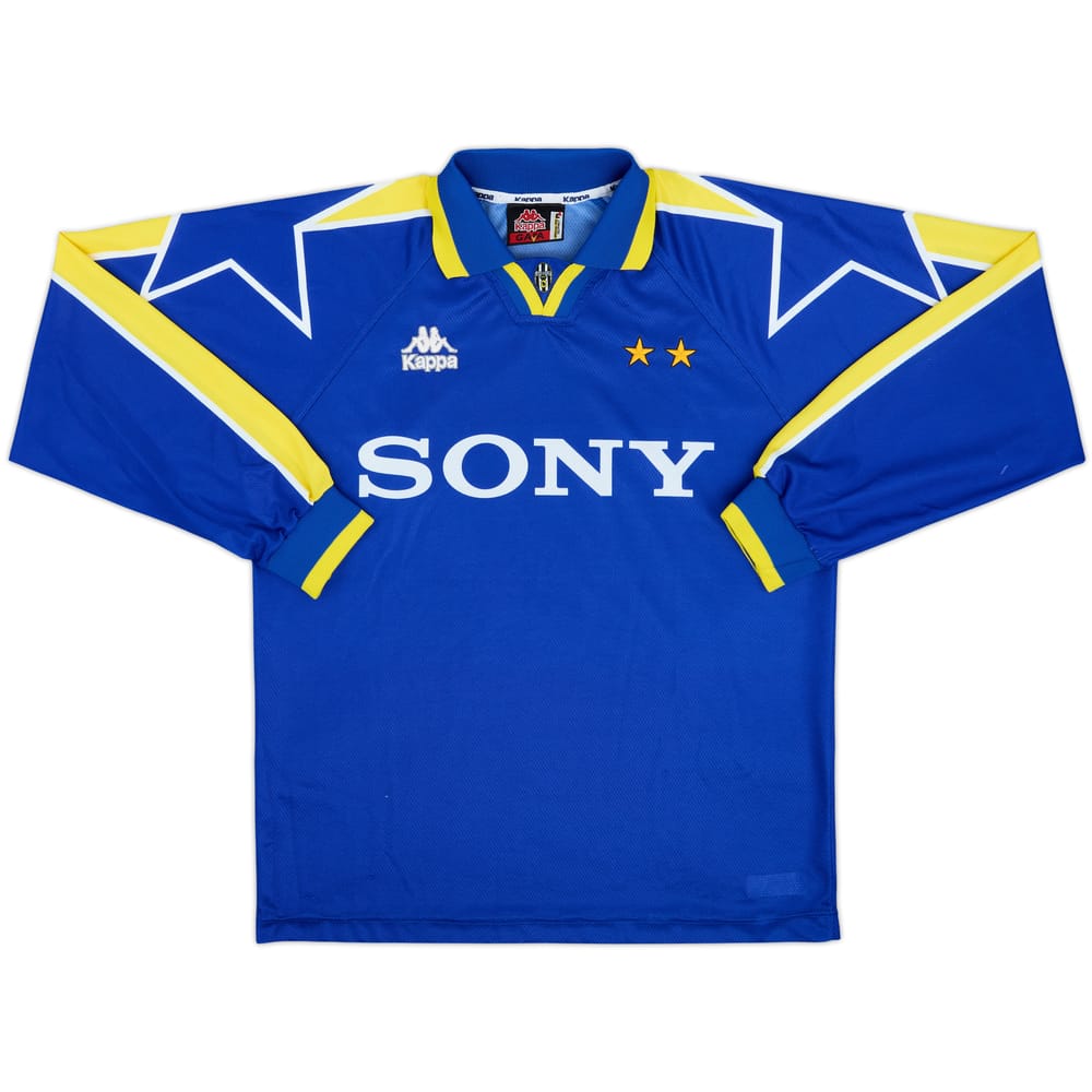 1996-97 Juventus Away L/S Shirt - 7/10 - (L)