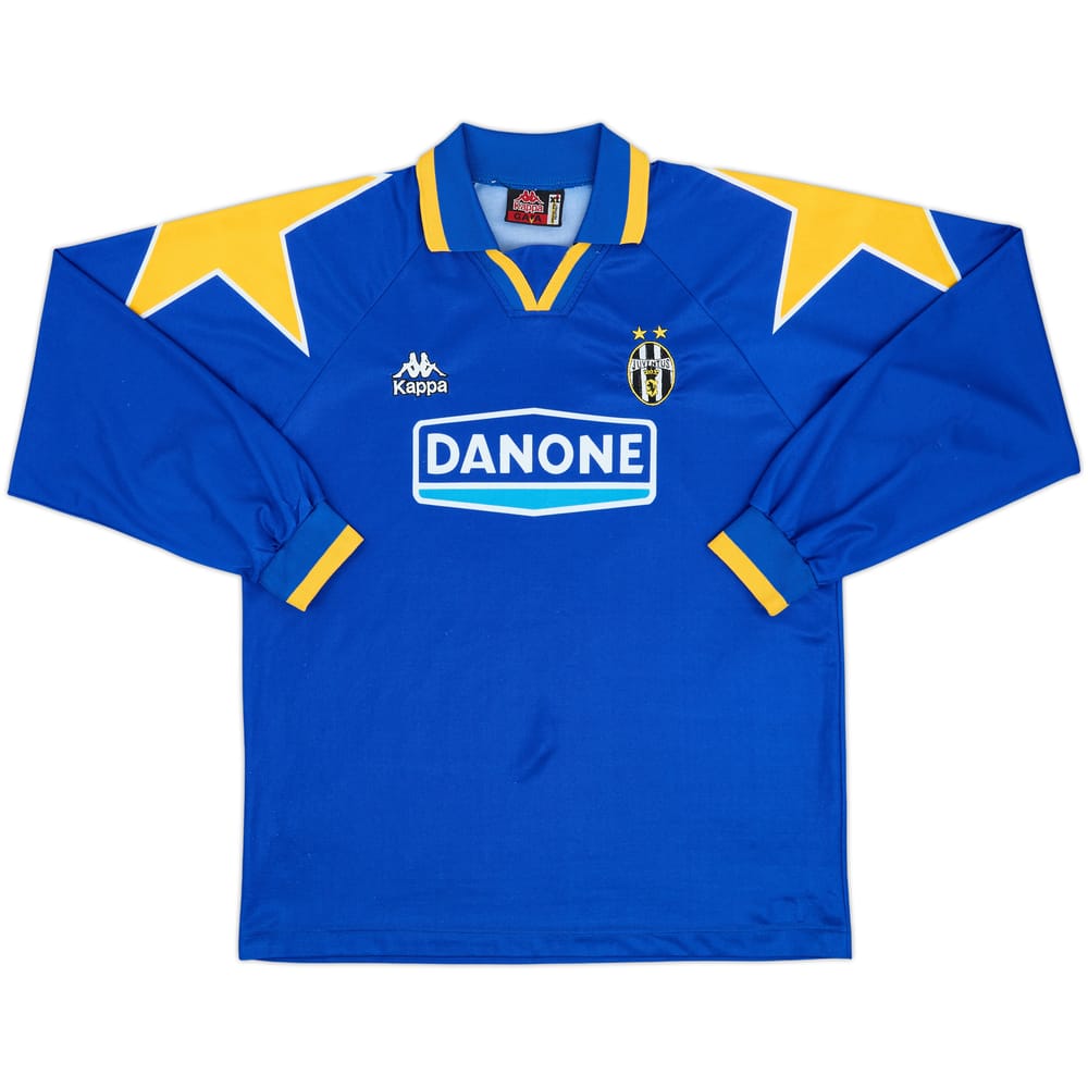 1994-95 Juventus Away L/S Shirt - 8/10 - (XL)