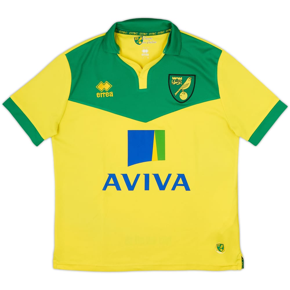 2014-15 Norwich Home Shirt - 8/10 - (S)