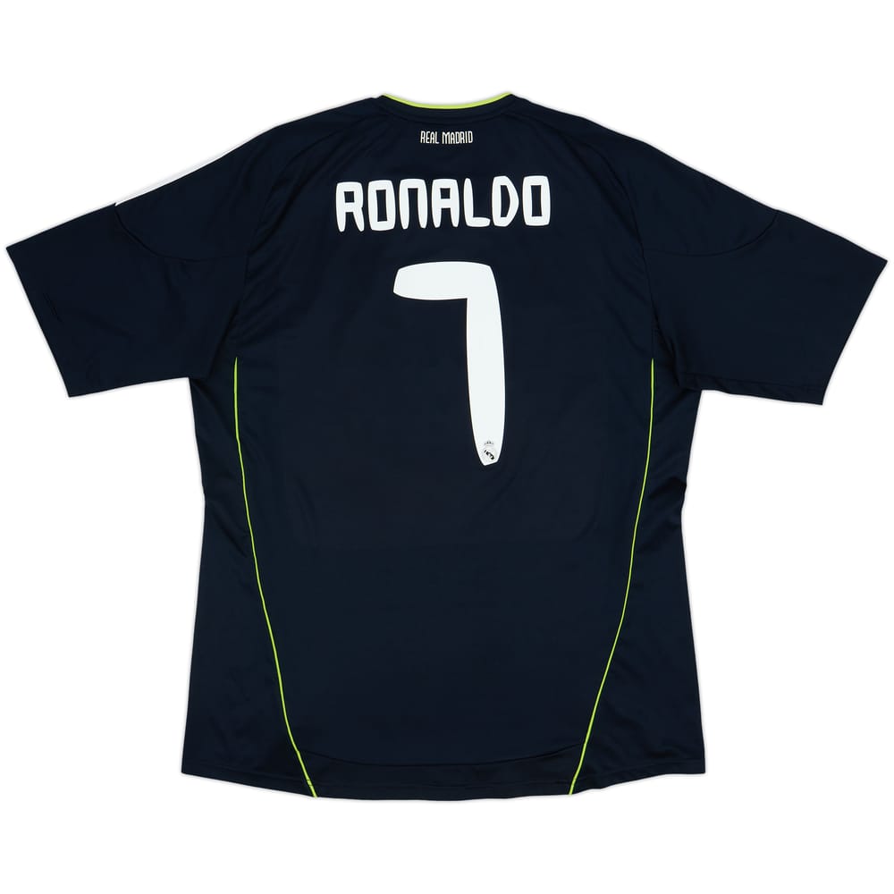 Camiseta de visitante del Real Madrid 2010-11 Ronaldo #7 - 7/10 - (XL)