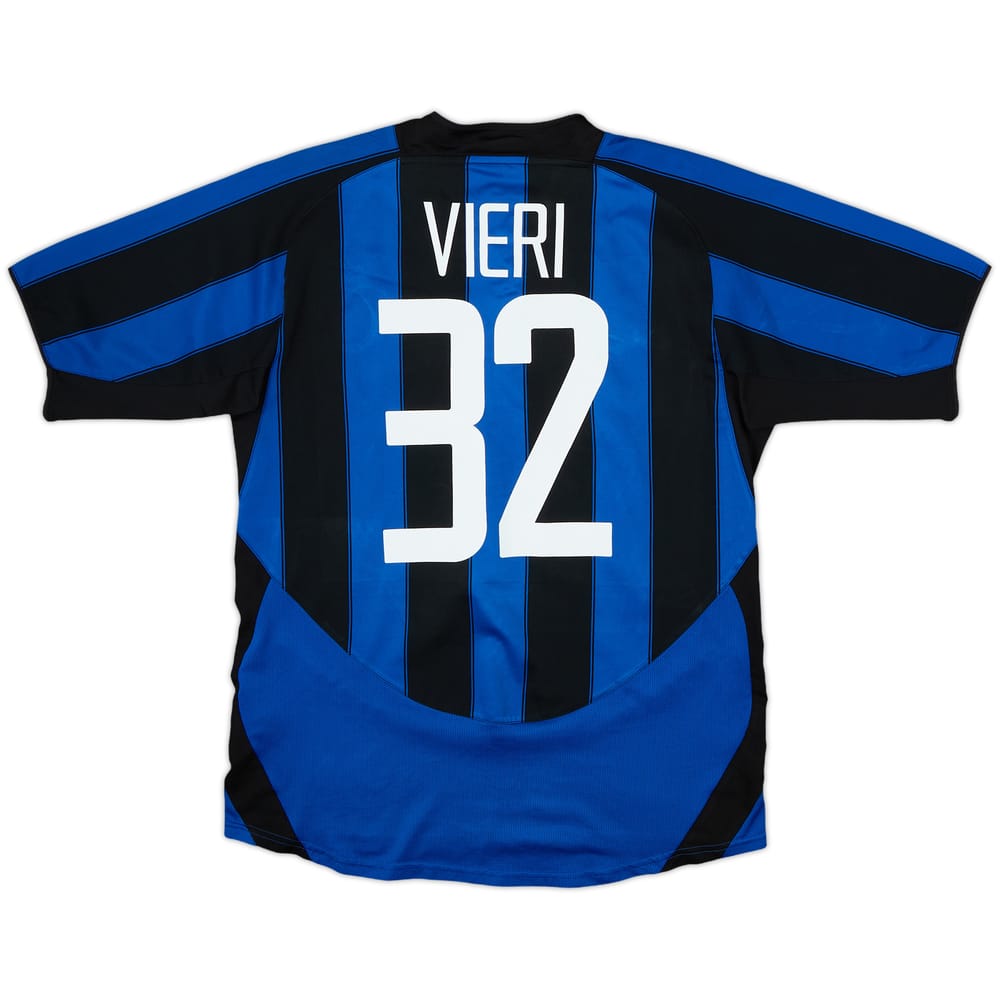 2003-04 Inter Milan Home Shirt Vieri #32 - 8/10 - (M)