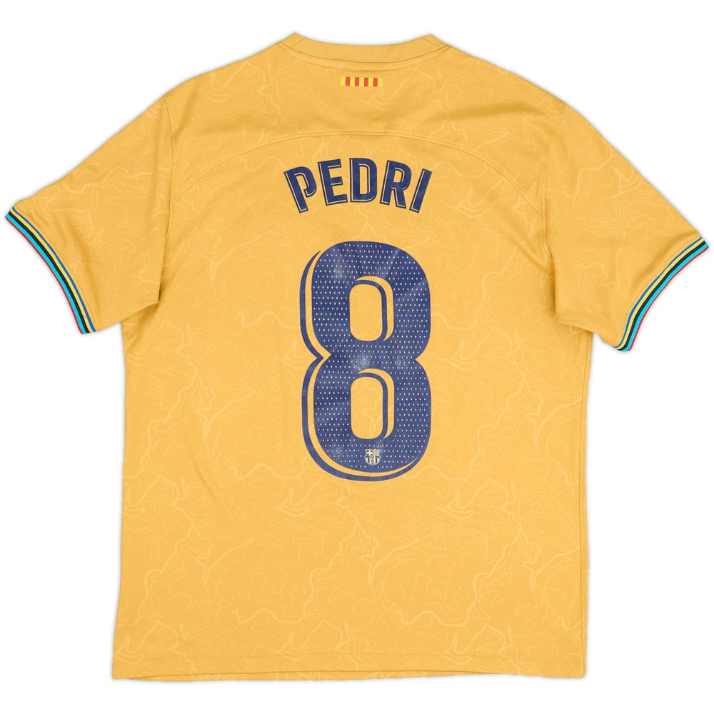 2022-23 Barcelona Away Shirt Pedri #8 - 8/10 - (S)