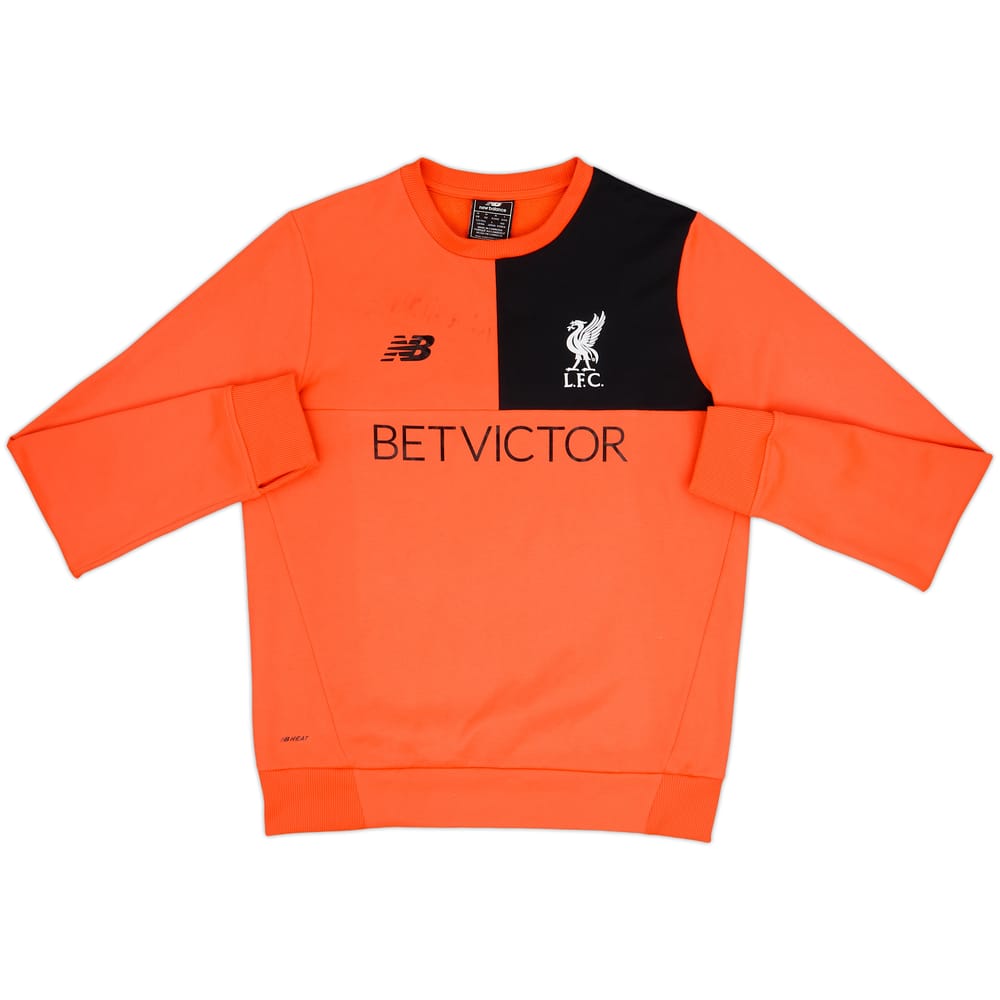 2016-17 Liverpool New Balance Sweat Top - 6/10 - (M)