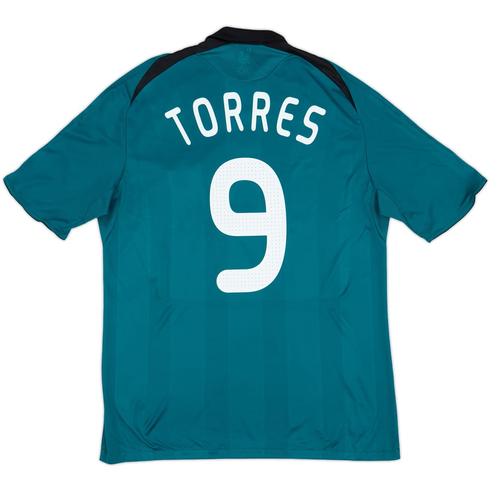 2008-09 Liverpool Third Shirt Torres #9 - 5/10 - (L)