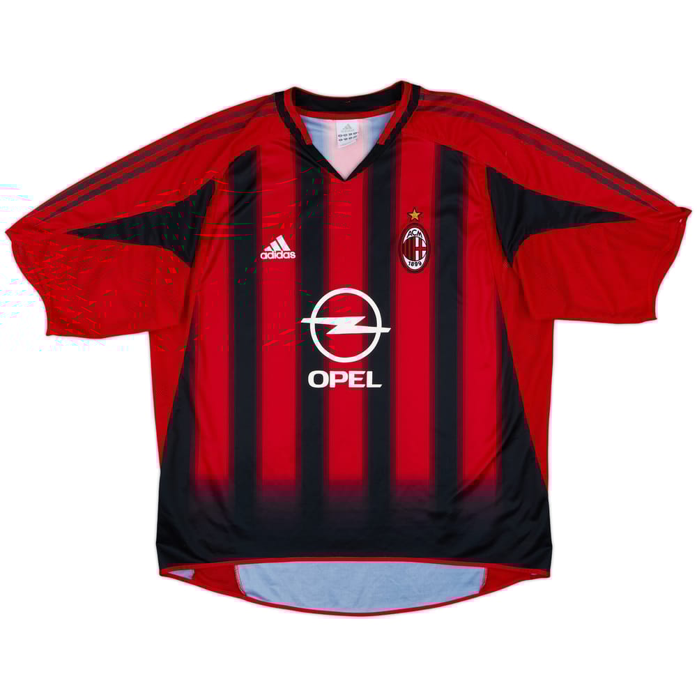 2004-05 AC Milan Home Shirt - 4/10 - (XL)