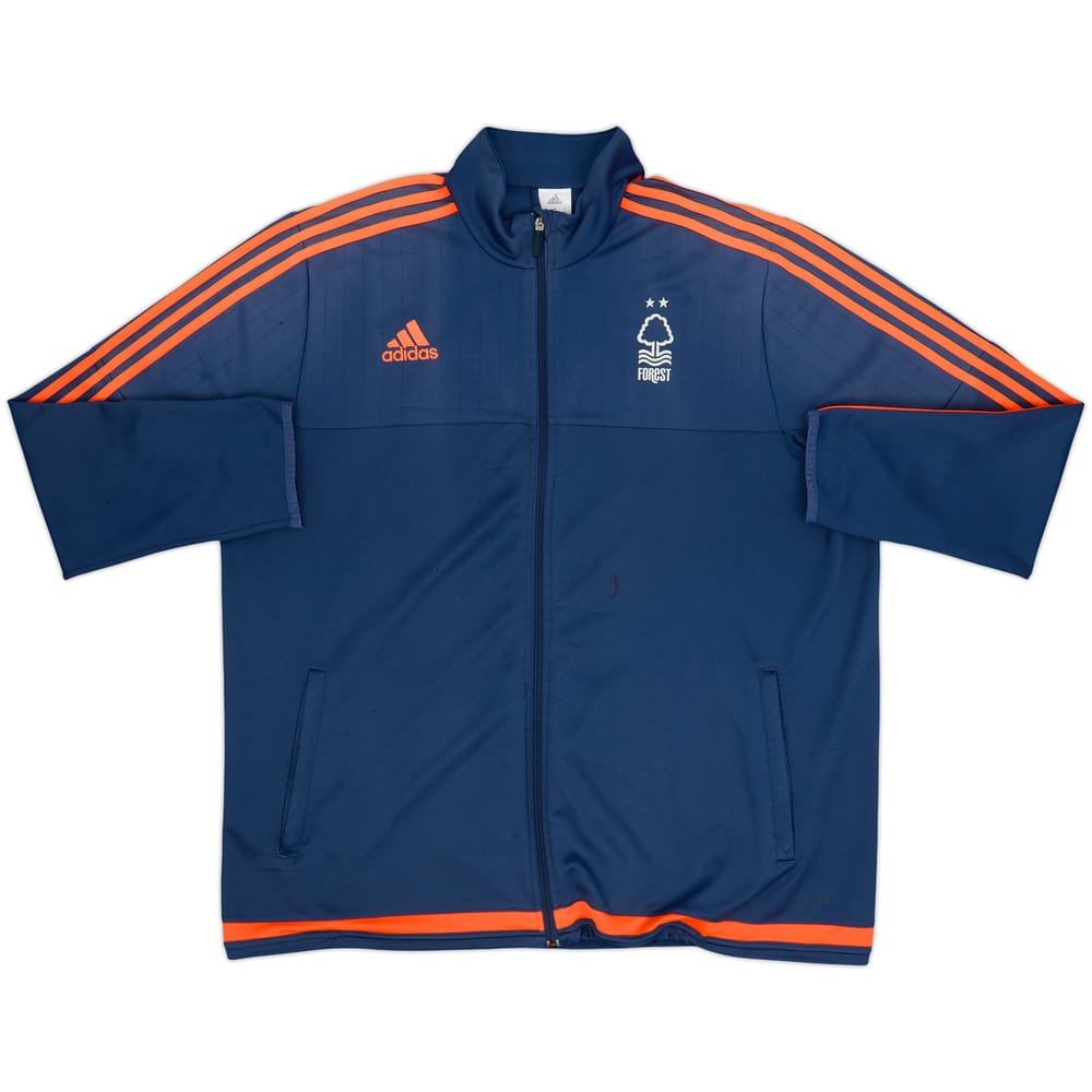 2015-16 Nottingham Forest adidas Track Jacket - 5/10 - (XXL)