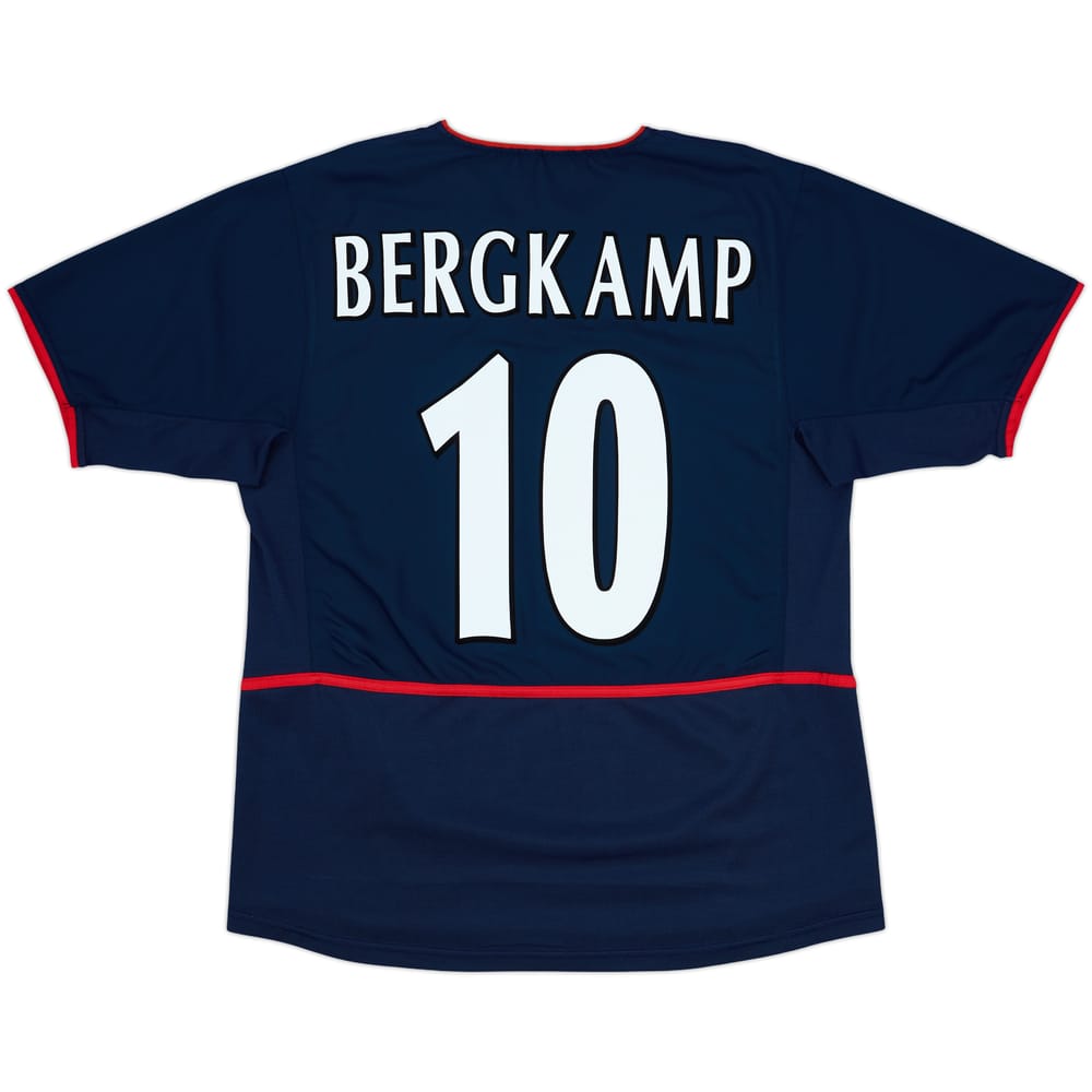2002-04 Arsenal Away Shirt Bergkamp #10 - 6/10 - (L)