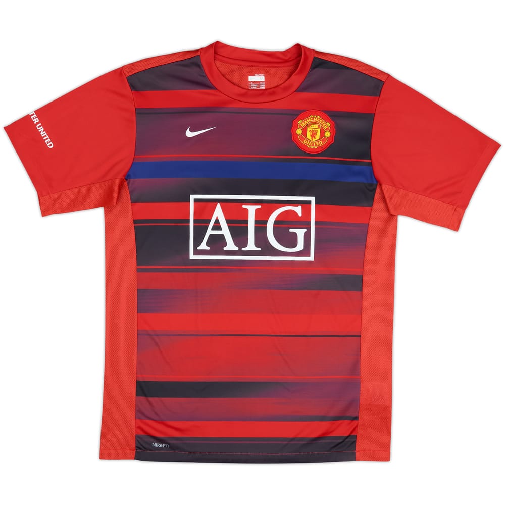 2009-10 Manchester United Nike Training Shirt - 7/10 - (M)