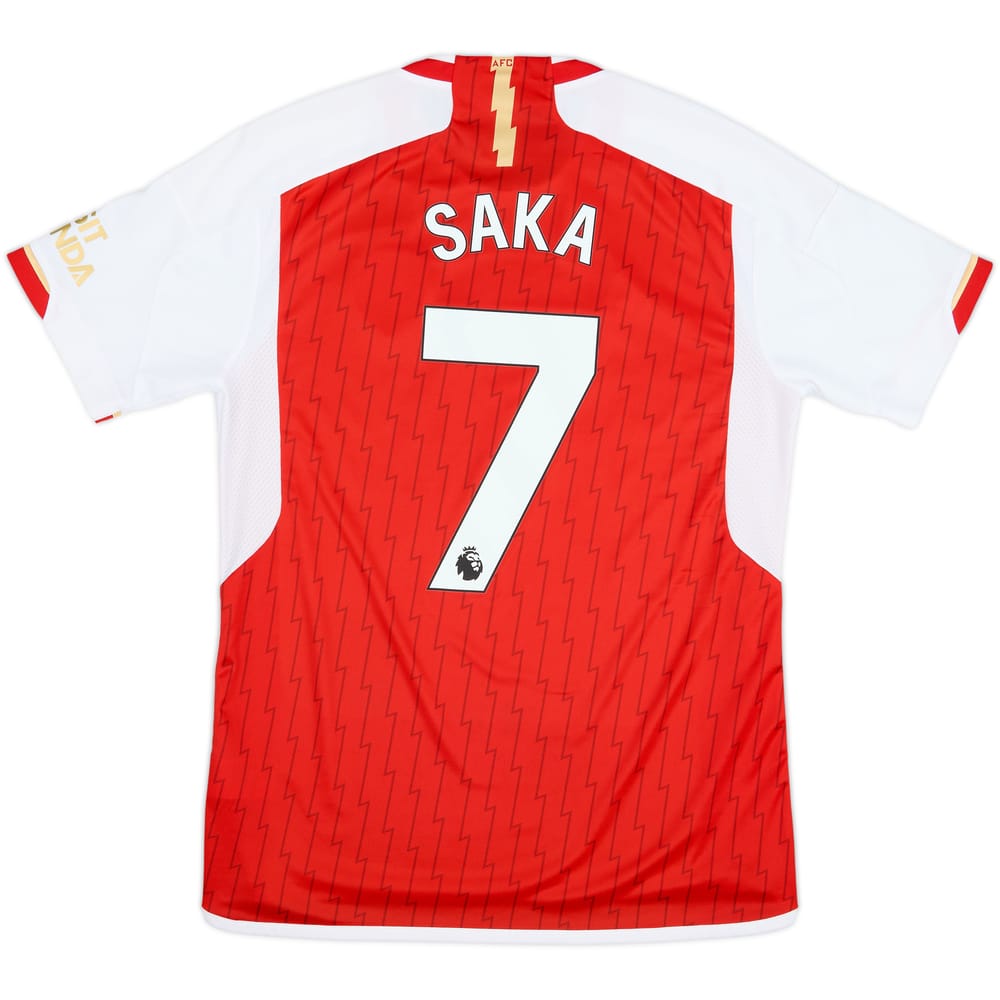 2023-24 Arsenal Home Shirt Saka #7 - 9/10 - (L)