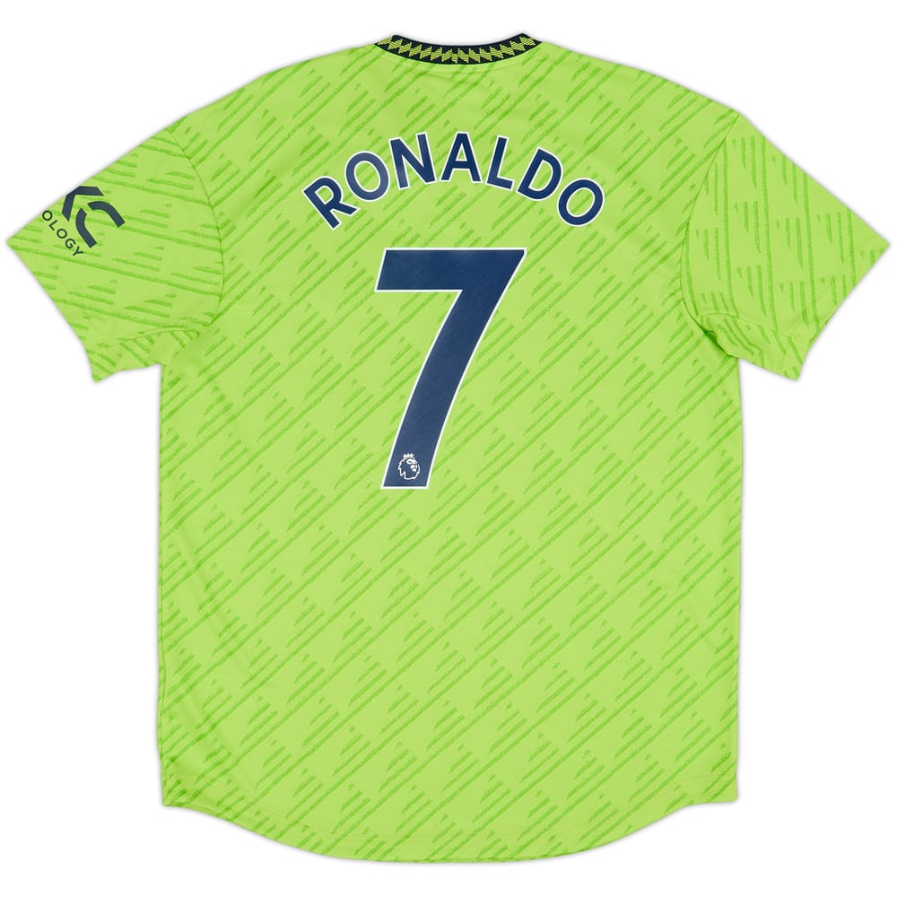 2022-23 Manchester United Authentic Third Shirt Ronaldo #7 (L)