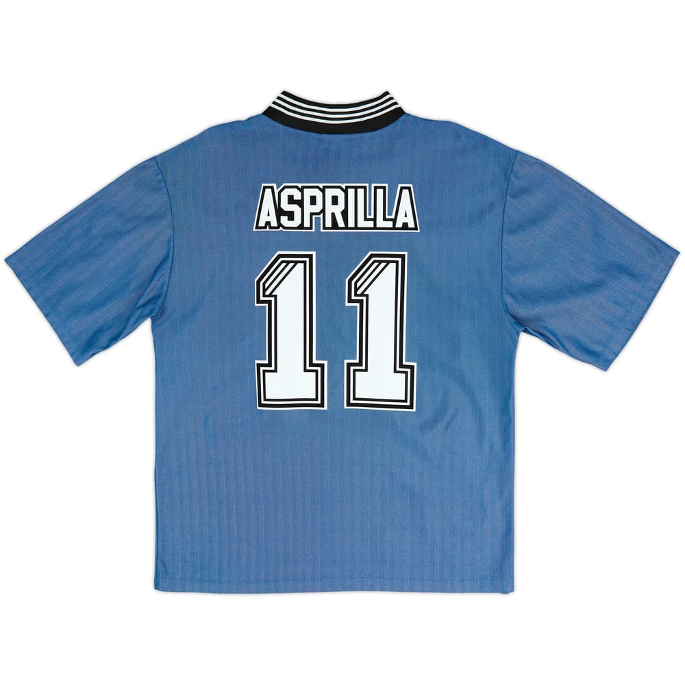 1996-97 Newcastle Away Shirt Asprilla #11 - 9/10 - (XL)