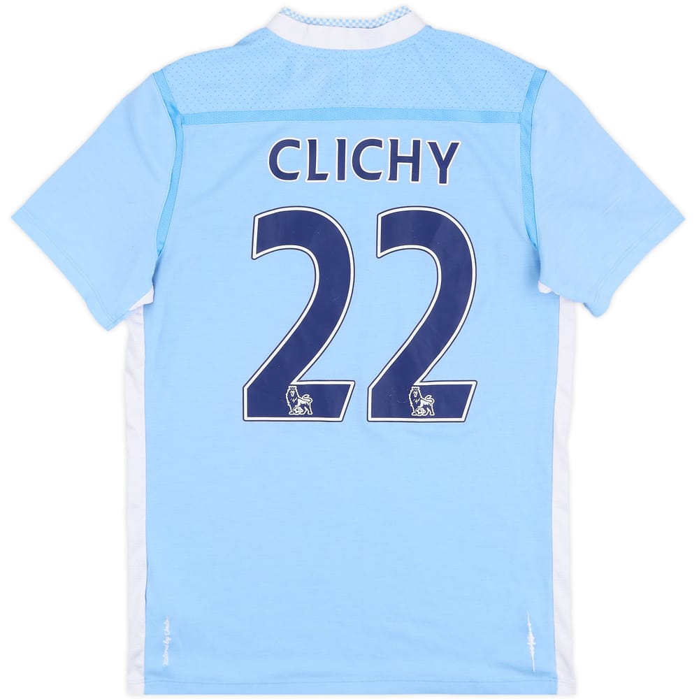 Camiseta de local del Manchester City 2011-12 Clichy #22 - 6/10 - (S)
