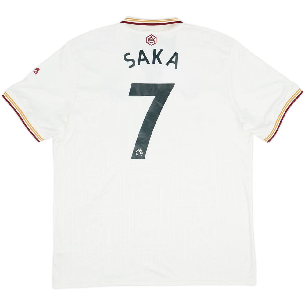 2025-26 Arsenal Third Shirt Saka #7 - 9/10 - (XL)