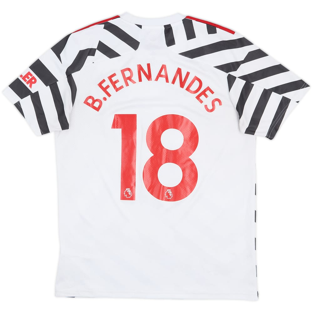 2020-21 Manchester United Third Shirt B.Fernandes #18 - 6/10 - (M)