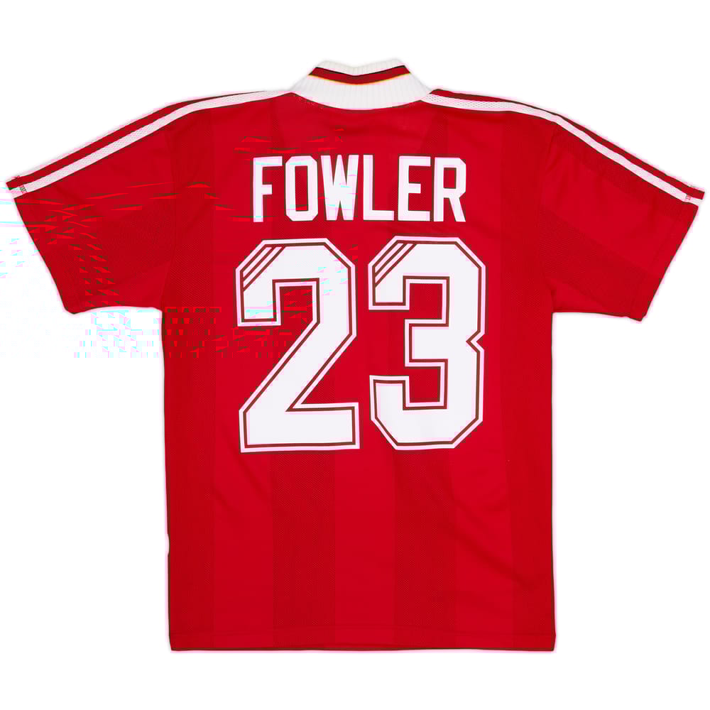 1995-96 Liverpool Home Shirt Fowler #23 - 9/10 - (S)