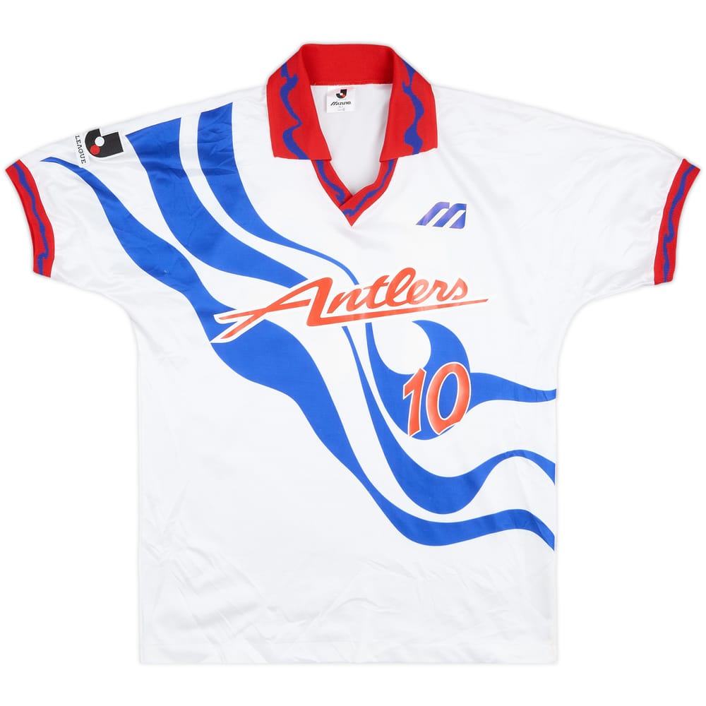 1993-95 Kashima Antlers Away Shirt #10 - 7/10 - (L)