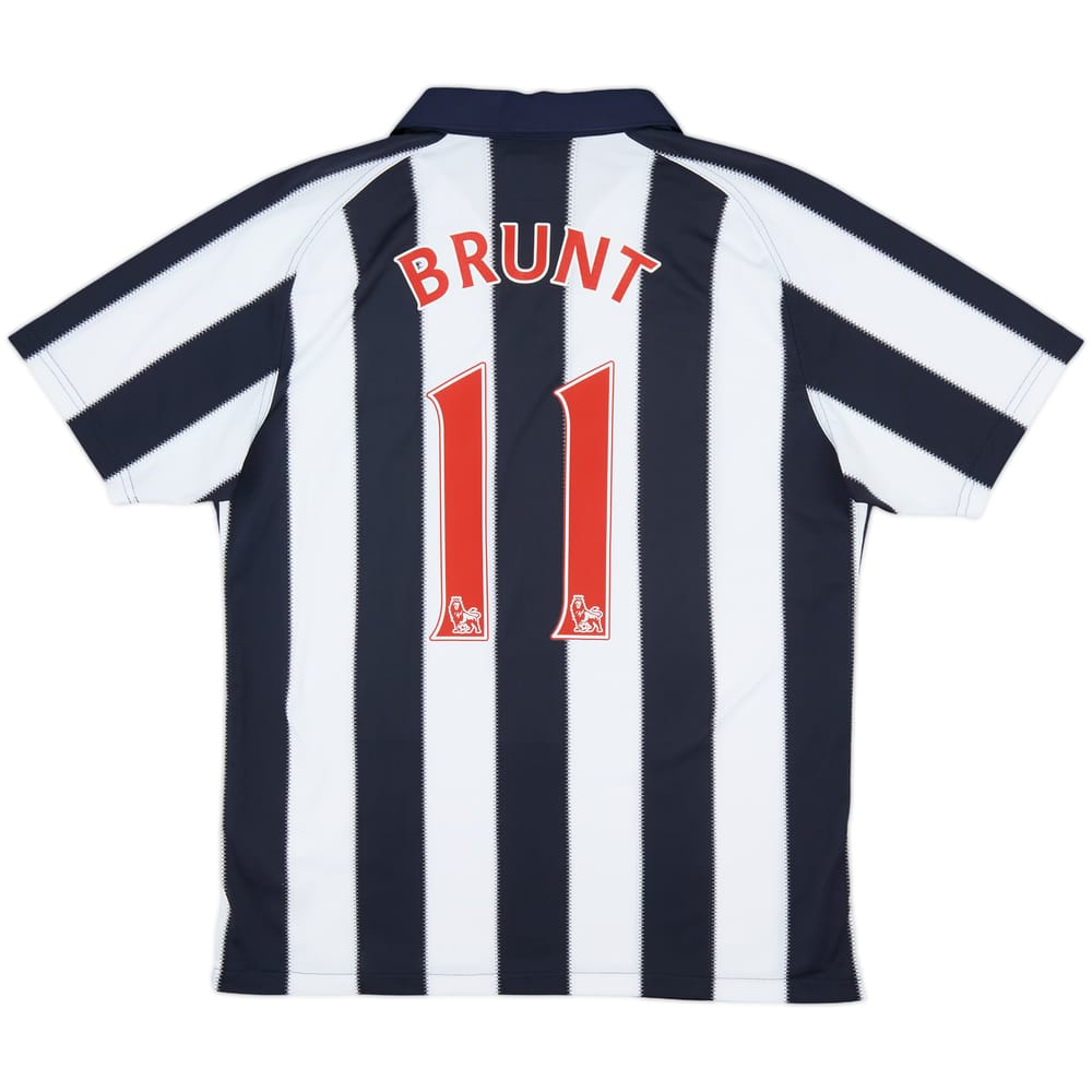 2010-11 West Brom Home Shirt Brunt #11 - 8/10 - (M)