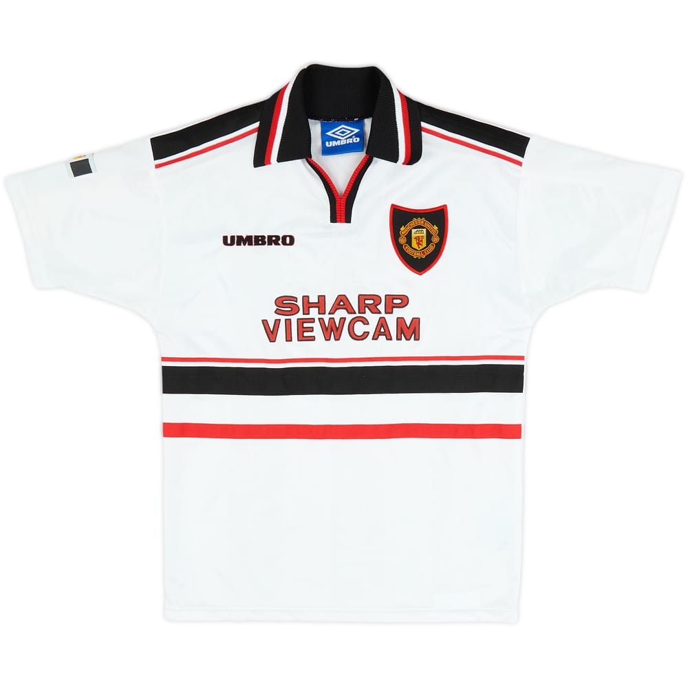 1997-99 Manchester United Away Shirt - 9/10 - (M.Boys)